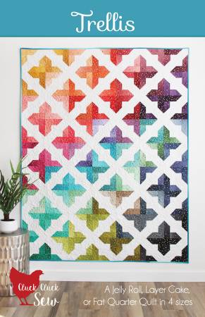 Trellis quilt pattern by Allison Harris