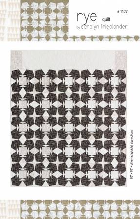 Rye quilt pattern by Carolyn Friedlander