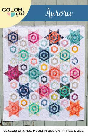 Aurora quilt pattern by Sharon McConnell