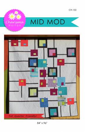Mid Mod quilt pattern by Charisma Horton