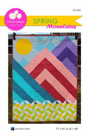 Spring Mountains quilt pattern by Charisma Horton