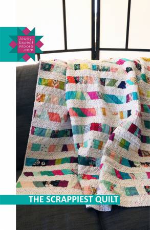 The Scrappiest Quilt pattern by Carolina Moore