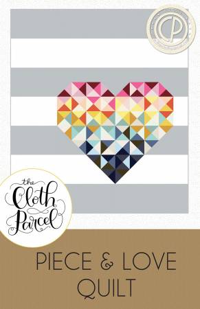 Piece & Love quilt pattern by Audrey Mann