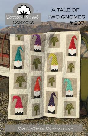 A Tale of Two Gnomes quilt pattern by Marcea Owen
