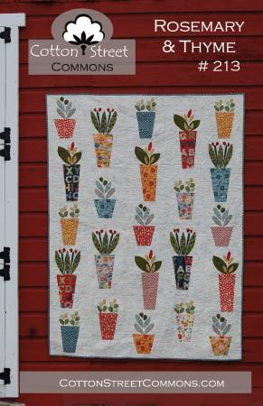 Rosemary And Thyme quilt pattern by Marcea Owen