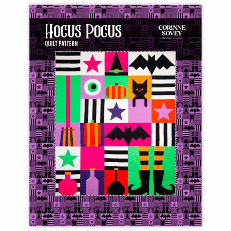 Hocus Pocus quilt pattern by Corrine Sovey