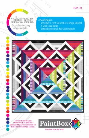 Paint Box quilt pattern by Linda & Carl Sullivan