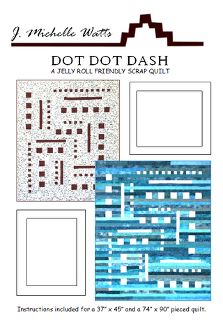 Dot Dot Dash quilt pattern by J Michelle Watts