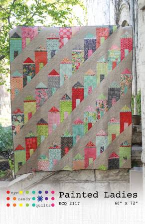 Painted Ladies quilt pattern by Eye Candy Quilts