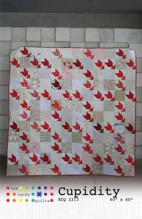 Cupidity quilt pattern by Eye Candy Quilts