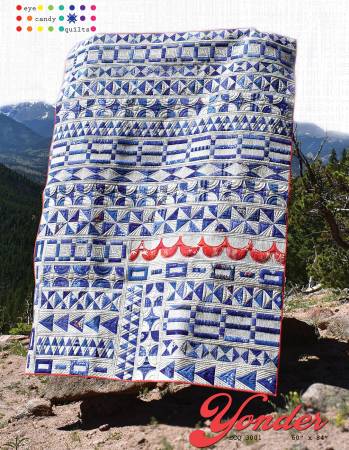 Yonder quilt pattern by Eye Candy Quilts