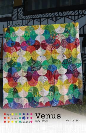 Venus quilt pattern by Eye Candy Quilts