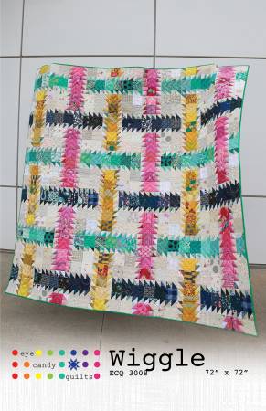 Wiggle quilt pattern by Eye Candy Quilts