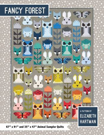 Fancy Forest quilt pattern by Elizabeth Hartman