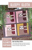 Sleepy Sloth quilt pattern by Elizabeth Hartman