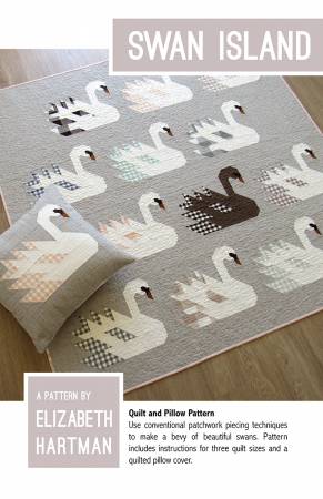 Swan Island quilt pattern by Elizabeth Hartman