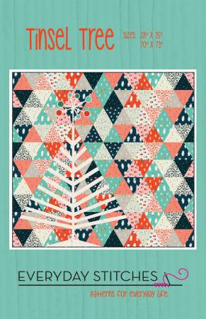 Tinsel Tree quilt pattern by Everyday Stitches