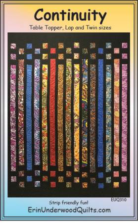 Continuity quilt pattern by Erin Underwood