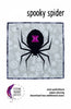 Spooky Spider quilt pattern by Sylvia Schaefer