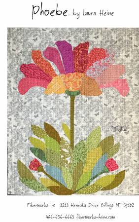Phoebe Applique Flower quilt pattern by Laura Heine