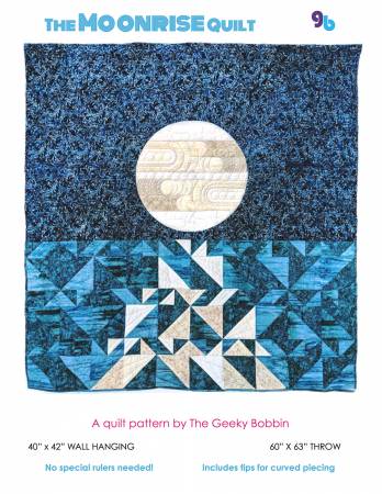 The Moonrise quilt pattern by Bobbie Gentili