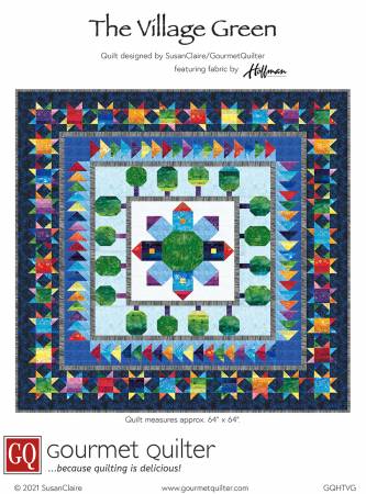 The Village Green quilt pattern by Susan-Claire Mayfield