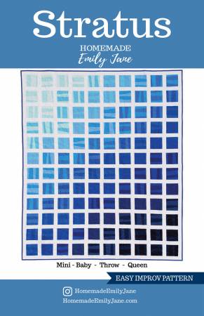 Stratus quilt pattern by Emily Tindall