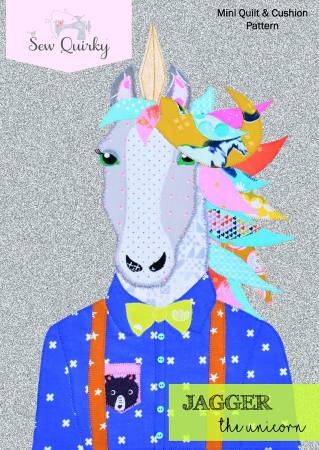 Jagger the Unicorn quilt pattern by Mandy Murray