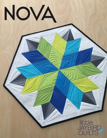Nova Table Topper pattern by Julie Herman