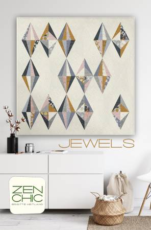 Jewels quilt pattern by Brigitte Heitland