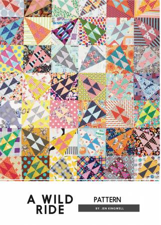 A Wild Ride quilt pattern by Jen Kingwell