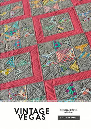 Vintage Vegas quilt pattern by Louise Pappas for Jen Kingwell Designs