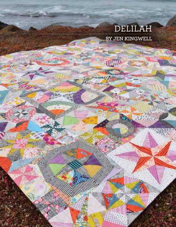 Delilah quilt booklet by Jen Kingwell