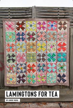 Lamingtons for Tea quilt pattern by Louise Papas