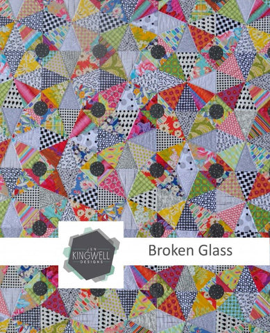 Broken Glass quilt pattern by Jen Kingwell