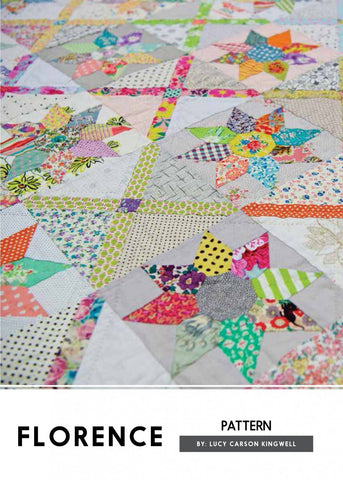 Florence quilt pattern by Lucy Carson Kingwell