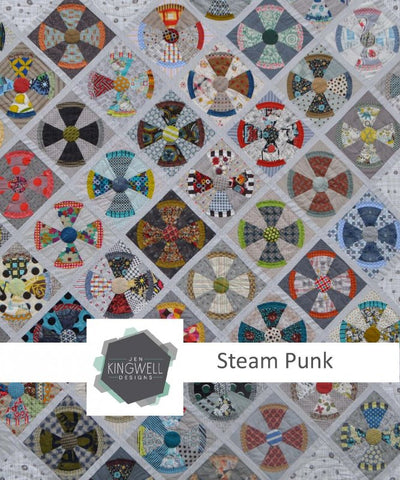 Steam Punk quilt pattern by Jen Kingwell