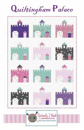 Quiltingham Palace quilt pattern by Kelli Fannin