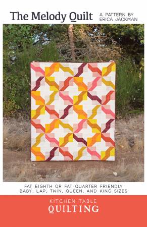 The Melody Quilt pattern by Erica Jackman
