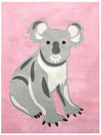 Kev the Koala quilt pattern by Alaura Poole