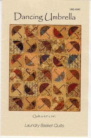 Dancing Umbrella quilt pattern by Edyta Sitar