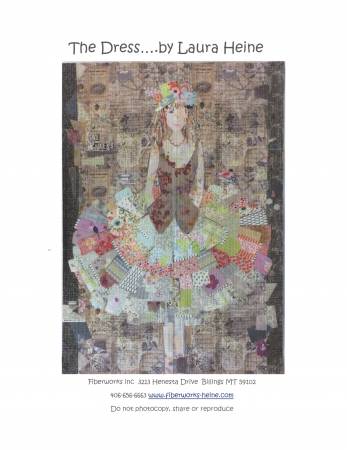 The Dress Collage quilt pattern by Laura Heine