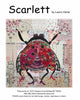 Scarlett. The Ladybug Collage quilt pattern by Laura Heine