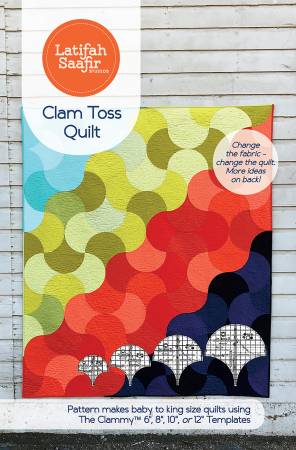 Clam Toss Quilt pattern by Latifah Saafir