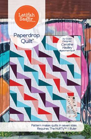 Paperdrop quilt pattern by Latifah Saafir