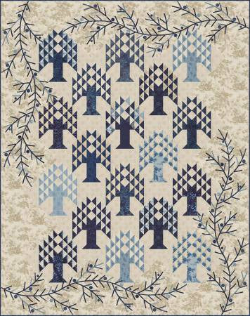 Blue Spruce quilt pattern by Edyta Sitar
