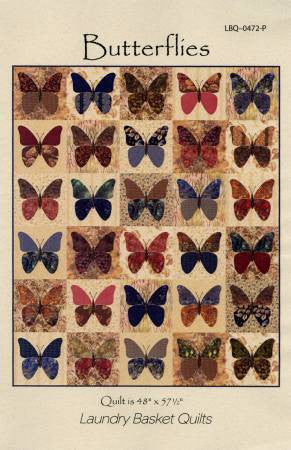 Butterflies quilt pattern by Edyta Sitar