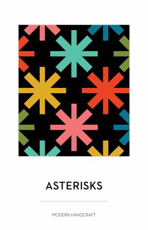 Asterisks quilt pattern by Nicole Daksiesicz