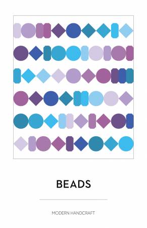 Beads quilt pattern by Nicole Daksiewicz