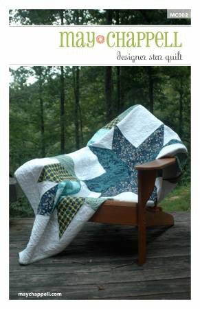 Designer Star Quilt pattern by May Chappell